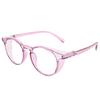 Nuevos lentes de moda con montura de caja anti luz azul, espejo antivaho, espejo plano, anti radiación de computadora, anti polen, protección ocular