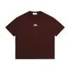 Camiseta de Manga Corta Yidao Vintage 2026 Verano Nueva con Estampado de Letras y Slogan para Hombre, Top Fresco Holgado de Media Manga Estilo Americano