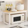 Estante de Almacenamiento para Cocina Encimera Multifuncional Estante de Almacenamiento para Microondas Arrocera Artículo de Venta Caliente Transfronterizo