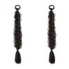 Trenzas de Cola de Caballo para Mujeres, Trenzas de Doble Cola de Caballo Estilo Celebridad de Internet, Trenzas de Boxeadora Naturales para Chicas Hot