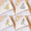 Colgante de collar con girasol y trébol, microincrustaciones de circonita, para mujer, accesorios de diseño de lujo discreto de nicho, venta al por mayor