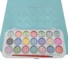 Pintura de acuarela sólida para niños 21 Colores caja individual lavable traje de herramientas de pintura para estudiantes arte perlado