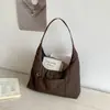Bolso de mano casual y relajado estilo coreano 2026 para mujer, un bolso de axila de nicho, minimalista y ligero