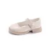 2026 Sapatos de Princesa de Primavera para Crianças Sapatos de Menina Solado Macio Sapatos Pequenos de Couro Estilosos Sapatilhas Estilo Britânico Menininha Estilo Coreano