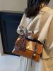 Bolsa de Mão de Luxo Transfronteiriça Feminina 2026 Inverno Bolsa de Ombro Grande Capacidade Pequena Bolsa Quadrada Bolsa Transversal para o Trabalho