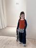 Roupa Infantil Aimo Beibei Primavera e Outono para Meninas Mais Velhas, Camiseta Raglan Tendência Estilo Curto Elástica, Camiseta Básica de Manga Longa