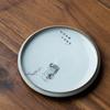 Gato Horno Ru Apertura Olla Soporte Placa de Burbujas Secas Cerámica Accesorios Juego de Té Plato de Frutas Juego de Té Kung Fu Soporte para Olla Tapa Soporte para Tazón