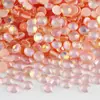 Rhinestones Redondos Planos Serie Roja al por Mayor para Uñas Artísticas DIY Accesorios de Rhinestone de Cristal