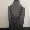 Collar de Borlas de Perlas Multicapa de Lujo Ligero y Exquisito para Mujer, Cadena para Clavícula de Diseño de Nicho, Cadena para el Cuello Versátil y Elegante