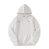 Nueva Sudadera con Capucha de Algodón de Primavera 300g para Hombre, Color Sólido, Corte Holgado, Chaqueta con Capucha para Hombre, Venta al por Mayor, Logo Impreso