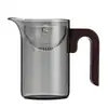 Copo Especial para Feira de Mandarim Verde Pequeno de Vidro Borossilicato Resistente ao Calor Personalizado Novo Modelo Filtro de Chá Divisor de Chá Bule Conjunto de Chá