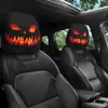 Funda de reposacabezas de coche de terror y divertida, funda de asiento a prueba de polvo, almohada de coche y funda de almohada para el cuello altamente transpirables