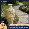 Vendas Diretas do Fabricante da Fonte de Arenito Artificial de Estilo Clássico, Luzes Translúcidas e Esculturas Personalizadas para Paisagismo de Jardins