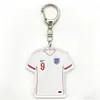 Llavero de Camiseta de Estrella de Fútbol del Mundial Colgante Creativo de Acrílico Messi C. Regalo de Graduación para Fan de Ronaldo