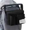 Bolsa de Almacenamiento para Carrito de Bebé, Bolsa Colgante Multifuncional de Gran Capacidad para Carrito de Niños, Moderna Bolsa de Mamá Cruzada de un Hombro