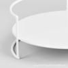Decoración de mesa de postres de Amazon, accesorios de decoración para bodas y cumpleaños, plato para pastel, mesa de postres, soporte de exhibición blanco, plato para el hogar