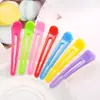 Clip de gelatina color caramelo clip de pico de pato color translúcido clip de cocodrilo horquilla de belleza venta al por mayor pequeño regalo