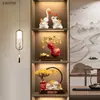 Novos Enfeites de Cabacinha Estilo Chinês para Sala de Estar, Decorações para Rack de TV e Bar que Atraem Riqueza, Presentes de Luxo Leve de Alta Qualidade, Presentes de Inauguração