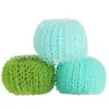Cepillo Limpiador Nano Cactus Multifuncional para el Hogar Bola Limpiadora que no Suelta Fibras Cocina Color Degradado Creativo Cepillo para Macetas