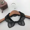 Hombro de Nube Brillante Mujer Tono Vibrante Mismo Estilo Traje Chino Cinturón de Encaje Cuello Falso Todo Fila Cuello Hueco Accesorios de Niña Chal Pequeño