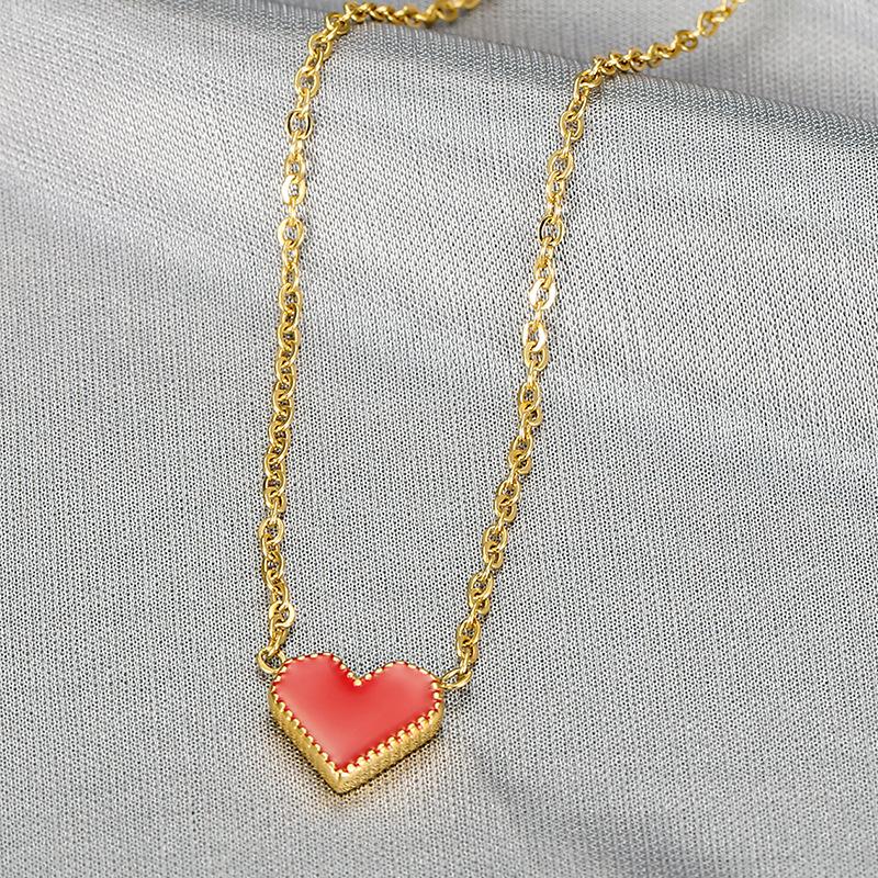 爱心项链
