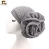 Sombrero Turbante de Flor Grande de Seda Brillante Nuevo Sombrero Indio Suministro Más Vendido de Amazon Tjm-322 Estilo Étnico Holgado