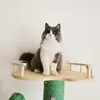 Material para rack de escalada de gato DIY atacado plataforma de cacto cápsula espacial interna ninho de gato árvore de gato integrada suprimentos grandes