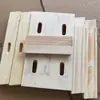 Banquito pequeño vintage de madera maciza, banquito para baile cuadrado, banquito de madera pequeño engrosado para adultos en la sala de estar, banquito pequeño de cuatro patas
