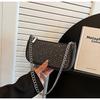 Bolso Retro con Remaches para Mujer Nuevo 2025 Moda Primavera Cadena Bolso Cuadrado Pequeño Estilo Coreano Casual Versátil Hombro Cruzado