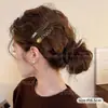 Presilha de cabelo doce e estilosa para mulheres, única e de alto valor, acessório de cabelo simples e sofisticado para franja