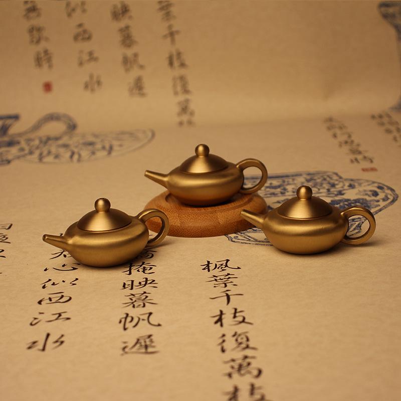 黄铜小茶壶