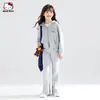Conjunto Dulce Casual de Dos Piezas para Niñas Estilo Primavera 2026 Nuevo Conjunto de Dibujos Animados de Hello Kitty para Niños Mayores
