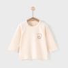 Blusa quente Shvelvet para bebê, roupa íntima infantil de inverno, manga comprida, camisa de base para bebê, pijama sem osso