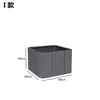 Caja de Flores de Acero Inoxidable para Exteriores Asiento Combinado Divisor Ranura Rectangular para Flores Patio Balcón Departamento de Ventas Caja para Plantar en la Calle