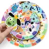 50 Adesivos de Cabeça de Filhote Original Desenho Animado Fofo Animal Impermeável Decorativo Livro de Mão Adesivos para Cartão Goo