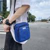 Bolso Pequeño Cruzado de Lona Bolso de Hombro para Hombre Ropa de Trabajo Casual Japonesa Bolso Cruzado de Marca Trendy para Hombre Bolso Pequeño de Moda Bolso Cuadrado Pequeño para Hombre