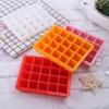 Caja de cubitos de hielo de silicona personalizada de varios tamaños, de grado alimenticio, creativa, con tapa, molde de silicona para hielo engrosado