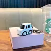 Chaveiro de Carro de Metal Puxa-e-Solta Brinquedo Modelo de Carro para Estudante Pingente de Mochila Máquina de Garra Pequeno Presente Atacado