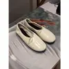 Bailarinas vintage de piel de oveja suave con lazo para mujer, zapatos rojos de punta redonda estilo francés, zapatos planos bajos sin cordones de cuero