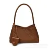 Elegante bolso de mano tejido para mujer 2026 moderno de gran capacidad para el hombro bolsa de trabajo casual de verano nuevo bolso de mano
