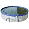 Tanque de Almacenamiento de Agua de Huerto Personalizado, Piscina de Lona de Lámina Galvanizada, Estanque Grande para Peces, Bolsa Redonda de Agua para Irrigación Agrícola, Engrosada