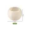 Macetas pequeñas para plantar árboles sopladas, macetas pequeñas de plástico engrosado y resistentes a roturas, macetas para vivero de plántulas, macetas para plantar en exteriores al por mayor