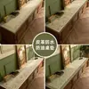 Aparador de Lujo Ligero Estilo Francés, Mantel de Mesa de Cuero, Lavable, Impermeable, Resistente al Aceite, Resistente al Calor, Mueble de TV, Alfombrilla para Zapatero de Entrada