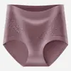 Roupa íntima feminina de algodão de cintura alta para meia-idade e idosos, cinta abdominal, levantamento de quadril, para meninas cheinhas, plus size, com proteção antibacteriana, calcinha para mãe
