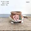 Vaso de Flor Carnuda Cerâmica Jardinagem Cerâmica Mini Novo Criativo Grés Casa Vintage Novo Vaso de Porcelana Vaso