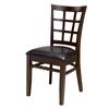Silla de Comedor para Tienda de Té con Leche, Tienda de Postres, Tienda de Comida Casual, Silla de Madera Maciza para Restaurante, Silla de Comedor de Madera Maciza para el Hogar, Fábrica Fuerte