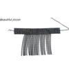 Tobillera de moda transfronteriza con pedrería estilo étnico tobillera brillante con borla de cristal accesorios para tacones altos venta directa de fábrica