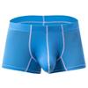 Venta caliente de comercio exterior calzoncillos bóxer de seda de hielo para hombre de una pieza separación de bala cómodos transpirables convexos sexy moda europea y americana