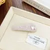 Pinza para el pelo de fresa con diamantes de imitación dulces coreanos, Pinza lateral linda y versátil, Pasador para flequillo, Accesorio para el pelo de pinza de pato para mujer