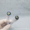 Nova cor folha branca plug tubo de teste de cílios escova tubo transparente conjunto de tubos de escova para cílios escova beleza maquiagem escova de cílios
